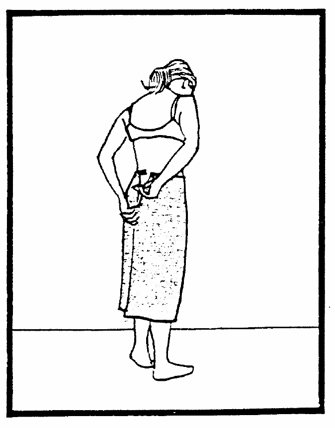 Matka ubiera córkę